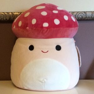 Squishmallow Miles Mushroom 12’ NWT